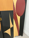 4 Panel Abstract Room Divider