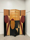4 Panel Abstract Room Divider