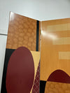 4 Panel Abstract Room Divider