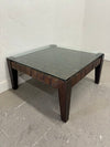Woven Leather Coffee Table