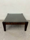 Woven Leather Coffee Table