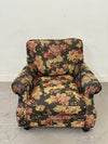 Floral Upholstered Accent Chair