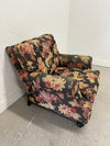 Floral Upholstered Accent Chair