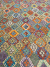 Hand Woven Afghan Kilim Rug