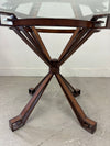Metal & Glass Dining Table