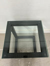 Metal and Glass Side Table
