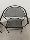 Outdoor Iron Bucket Chairs