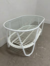 Outdoor Glass Top Coffee Table