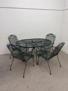 Outdoor Metal Dining Set