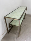 Metal & Glass Sofa Table