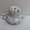 Andrea by Sadek Vintage Tumble Up Teapot & Cup