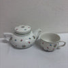 Andrea by Sadek Vintage Tumble Up Teapot & Cup