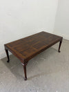 Baker Banded Vivid Pattern Coffee Table