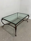 Metal & Glass Coffee Table