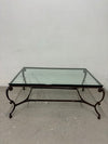 Metal & Glass Coffee Table