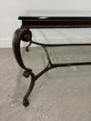 Metal & Glass Coffee Table