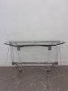 Beaumaris Glass & Acrylic Sofa Table