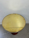Maple & Brass Accent Table