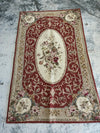 Hand Stitched Needlepoint Rug