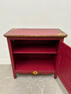 Painted Cabinet & Mirror