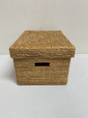 C&B Kandal Lidded Seagrass Tote