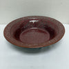 Speckled Ceramic Bowl with Scrolls