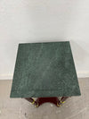 Wood & Marble Accent Table