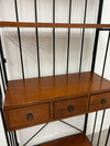 Metal & Wood Bakers Rack