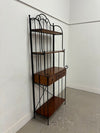 Metal & Wood Bakers Rack