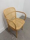 Ton Beech Wood & Cane Dining Chair