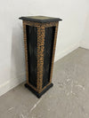 Hand Painted Pedestal or Plant Stand