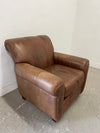 Basset Leather Club Chair