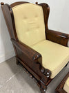 Ethan Allen Chair & Ottoman