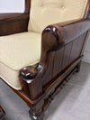 Ethan Allen Chair & Ottoman