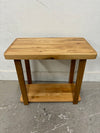 Handcrafted Hickory End Table