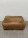 Leather Ottoman