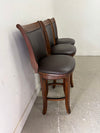 Set of 3 Swivel Bar Chairs