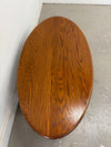 Oval Oak Coffee Table