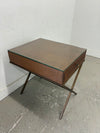 Glass Top Nightstand
