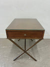 Glass Top Nightstand