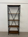 "X" Frame Bookshelf