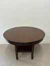 Round Wood Dining Table