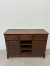Wood Media Cabinet