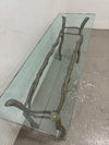 Metal & Glass Sofa Table