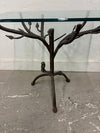Metal & Glass Side Table