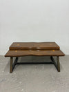 Wavy Edge 2 Tiered Coffee Table