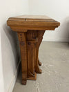 Art & Crafts Style Pedestal Table