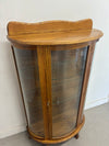 Oak Curio Cabinet