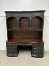 Mahogany Desk with Hutch by Hooker