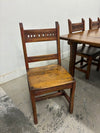 Handmade Knotty Pine Dining Set